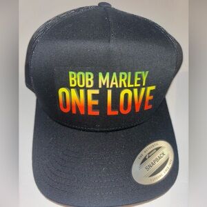BOB MARLEY ONE LOVE trucker hat